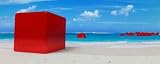 Lot of Cube on Beach - 48