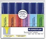 Produkt-Bild: Staedtler 364 WP6 Textmarker Textsurfer classic, nachf&uuml;llbar, Etui mit 6 St&uuml;ck