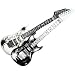 Black & White Guitar Inflate