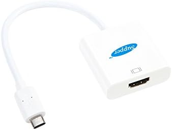 Supper Type C to HDMI Adapter, High quality USB 3.1 Type C (USB-C) Male to HDMI 1080P HDTV Adapter (DP Alt mode) for The New MacBook 12 inch 9