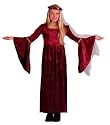 Lady Gwenhyfar for Girls Renaissance Costume - Burgundy or Hunter Green