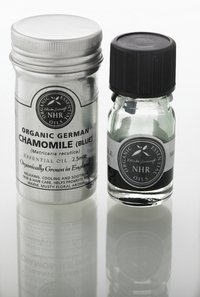 Organic Chamomile Essential Oil - German (Blue) Matricaria recutita (10 litres (£918.00/litre)) by NHR Organic Oils