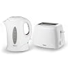 Hinari HGP140 White Kettle and 2 Slice Toaster Pack