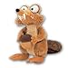 Spielwaren : Ice Age 2 Scrat das Eichhörnchen 30cm Plüsch Stofftier