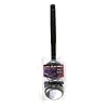 Charcoal Companion Single Head Scrubber Grill Brush with Refill, long handle