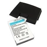 Brand New Motorola Q PDA Smartphone Extended Replacement Lithium-Ion Battery With Black Door- 1400 mAh