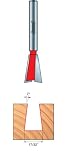 Freud 22-115 Dovetail Router Bit 17/32" Diameter 1/2" Shank With TiCo Hi-Density Carbide