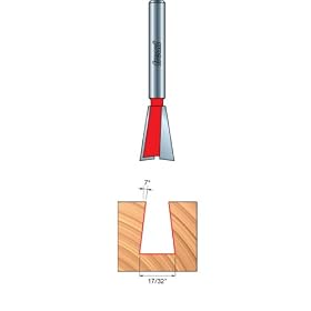 Freud 22-115 Dovetail Router Bit 17 32 Diameter 1 2 Shank With TiCo Hi-Density Carbide by Freud