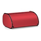 Polder 210201-30 Deluxe Bread Box, Red