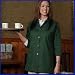 F72 Female Smock (Hunter Green) 2XL (1/Order)