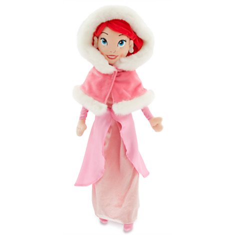 Disney - 2014 Ariel Plush Doll - The Little Mermaid - Holiday - Medium - 21