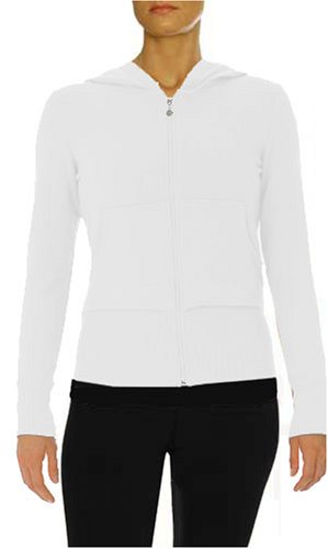 Buy Beyond Yoga Stretch Cotton Hoodie (White, X-Small) online at Discounted New and Used prices. Delivered to your door with Off-The-Bookshelf.