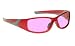 Riders Orbit computer glasses with tortoise Triloid frame. Padded across the top and bridge inside to block wind and dust. Excellent fit and performance in a Durable Nylon composite frame with Total UV Blockage. Clear lenses are anti-reflective, scratch resistant and have UV protection.