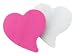 Post-it Super Sticky Notes, 3 x 3 Inch, Heart Shape, Assorted Colors, 2-Count (7350-T-HRT)