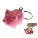 Ned the Naughty Pig Keychain