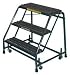 BALLYMORE 6CEF9 Ladder, 4 Step, Grate Tread, 450 lb.