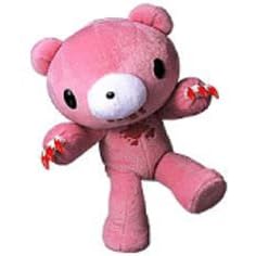 Gloomy Bear: Standing Bloody Gloomy 12 Plush (Pink) by Game Cube