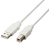 �G���R�� EU RoHS�w�ߏ��� USB2.0�P�[�u�� AB�^�C�v/1.5m(�z���C�g) USB2-ECO15WH