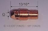 5 TIG Welding Torch Collet Body 13N28 3/32