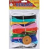 Rexlace 90th Anniversary Plastic Lace Pack-Primary
