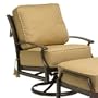 Cordova Cushioned Swivel Rocking Lounge Chair - Aluminum Patio Furniture