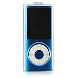 Crystal Clear Transparent Snap-on Cover Case Cell Phone Protector for Apple Ipod Nano 4th 4 Generation Chromatic + Belt Clip + Lanyard