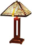 Mission Style Tiffany Table Lamp