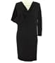 Anne Klein Cashmere Sweater Dress Black XL