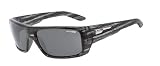 Arnette Munson Italian Sunglasses AN4164, 2048/81 Striped Grey Havana w/ Grey Polarized Lens