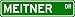 MEITNER Street Sign ~ Personalized Family Lastname Sign ~ Gameroom, Basement, Garage ...