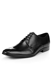 Autograph Leather Pointed Toe Gibson Shoes