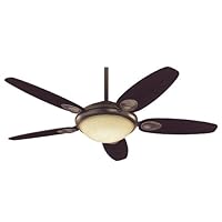Hunter Fan 21872 56-Inch Altadena Ceiling Fan, Amber Bronze