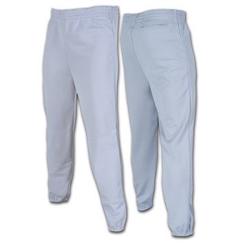 Champro Adult Grey Performance Pull-Up Baseball Pants