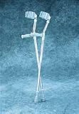 Guardian Forearm Crutches, Pair, Standard Adult