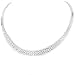 Sterling Silver Graduated Riccio Necklace