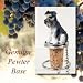 Schnauzer Gray Uncropped - Wine Bottle Stopper