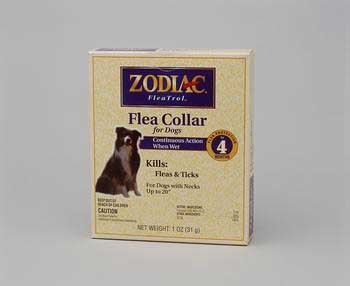 Zodiac FleaTrol Flea Collar for Dogs - 5X4in - White
