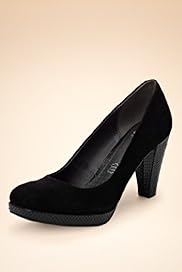 Footglove Fashion Suede Square Toe Platform Shoes