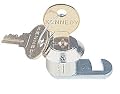Lock, Standard Cylinder Lock/Key Set (Hook Cam)