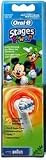 Braun Oral-B Stages Power Replacement Brush Heads 2 Pack - Mickey Mouse
