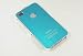 Finegadgets Blue Luxury Brushed Metal Aluminium Alloy Skin H