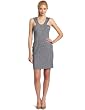 Nicole Miller Women's Chambray Linen Dress
