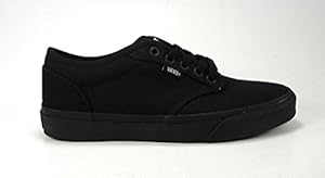 Vans Men's VANS ATWOOD (CANVAS) SKATE SHOES 11.5 Men US (BLACK/BLACK)