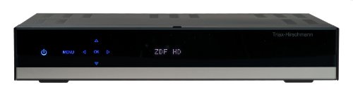 TRIAX-HIRSCHMANN S-HD 990 Hybrid Digitaler Twin-Satelliten-Reciever (2x DVB-S, PVR-Ready, 2x CI+, HDTV, HDMI, USB 2.0) schwarz