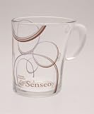 Design limité Senseo tasse en VERRE édition sport BLEU
