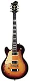 Hagstrom Super Swede Electric Guitar (Left Handed, Vintage Sunburst)