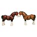 Kitchen & Housewares : Kissing HORSES Salt & Pepper Shakers New Gift