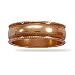 6mm Solid Copper with Milgrain Design Ring