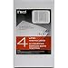 Mead #57130 50CT White 4PK Memo Pad