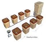 Waterfarm 8-pack Drip Hydroponics System